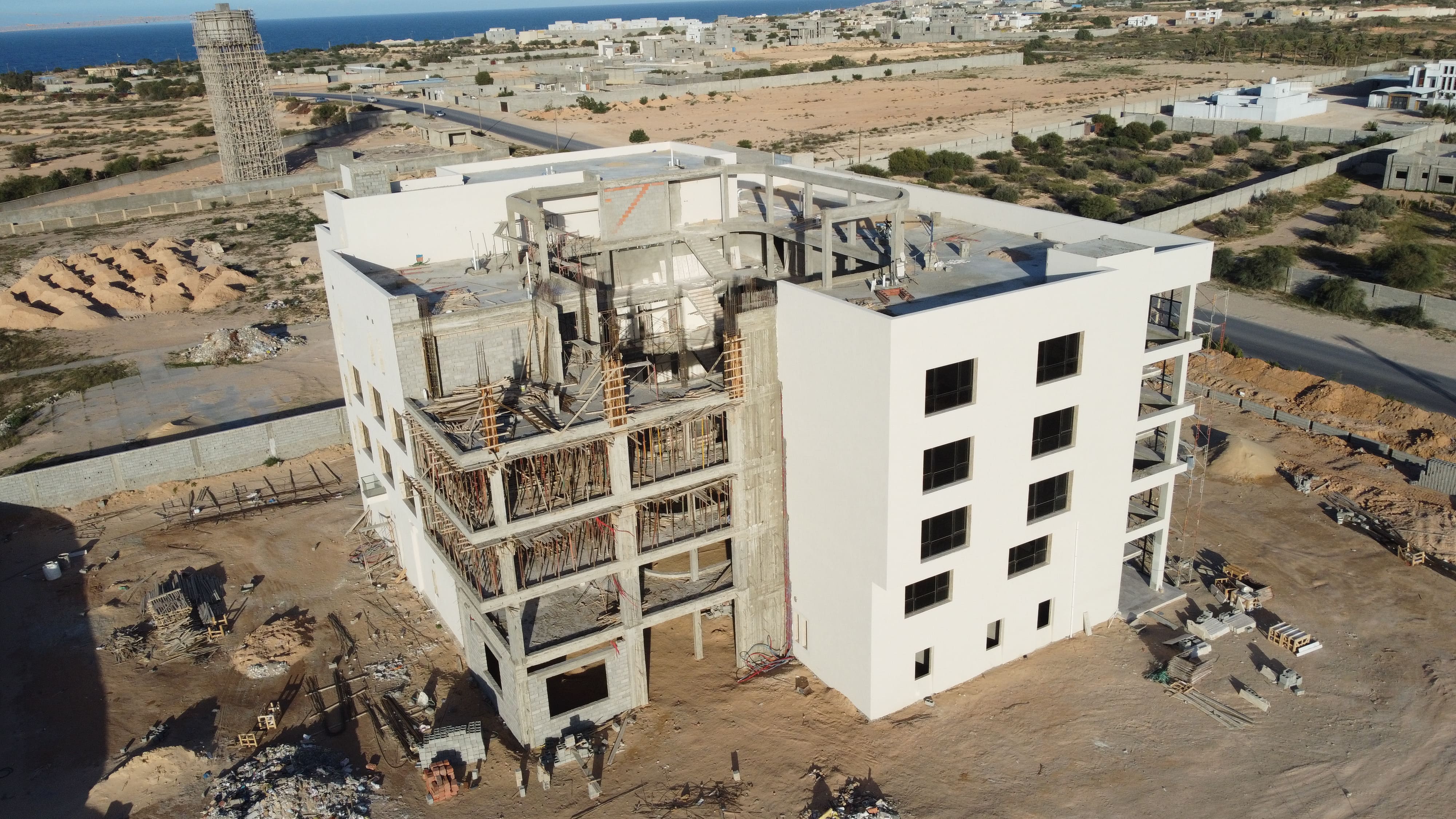 مشروع بيت شباب مصراتة البحري