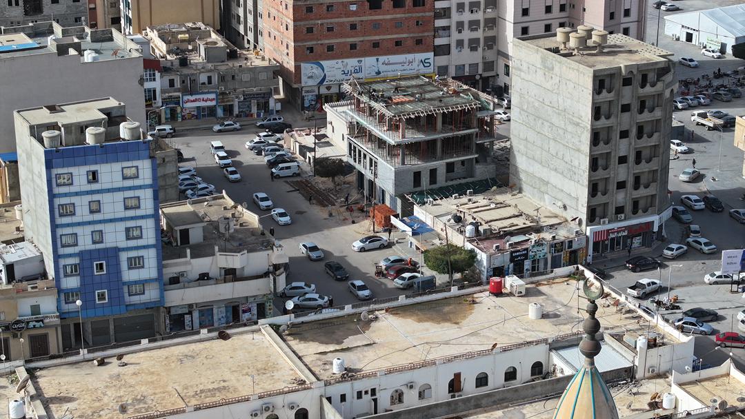 مشروع مبنى تجاري خاص