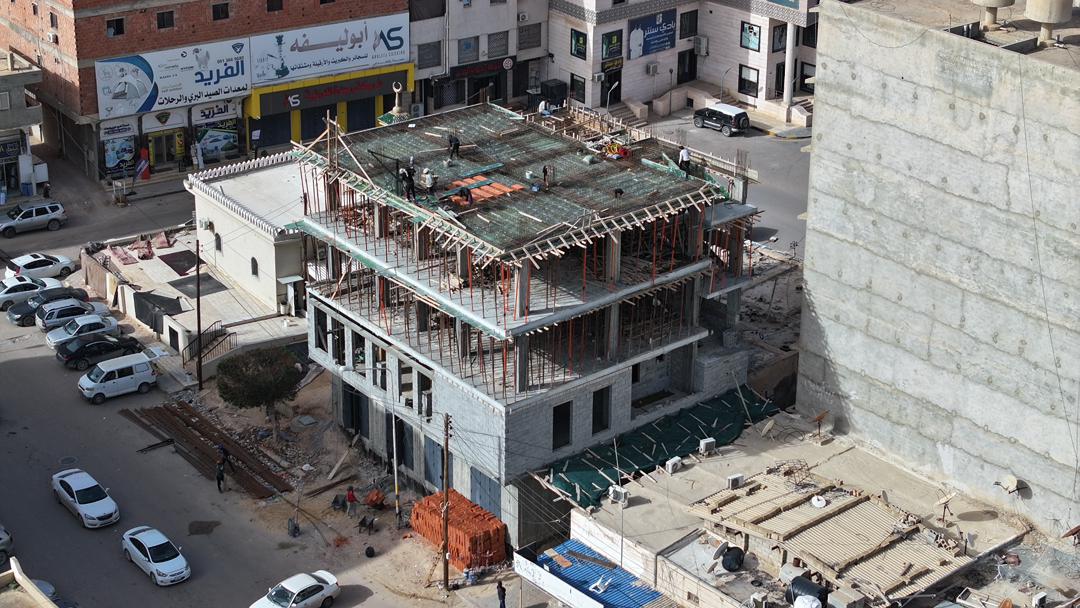 مشروع مبنى تجاري خاص