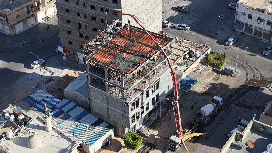 مشروع مبنى تجاري خاص