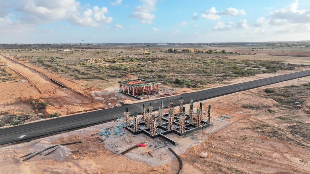 مشروع مبنى الامن مطار مصراتة