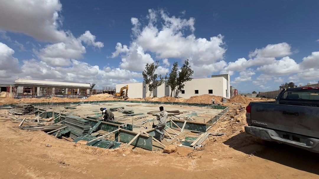 مشروع مبنى المسرح  المنطقة العسكرية