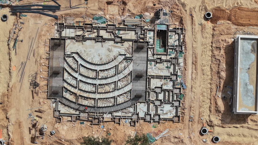 مشروع مبنى المسرح  المنطقة العسكرية