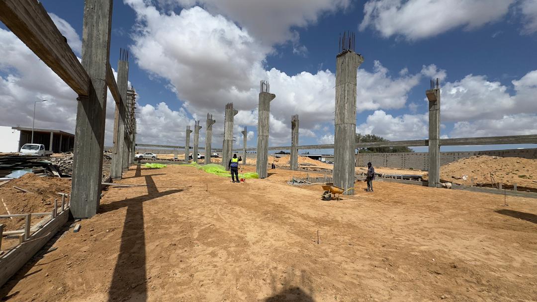 مشروع مبنى الصيانة المنطقة العسكرية