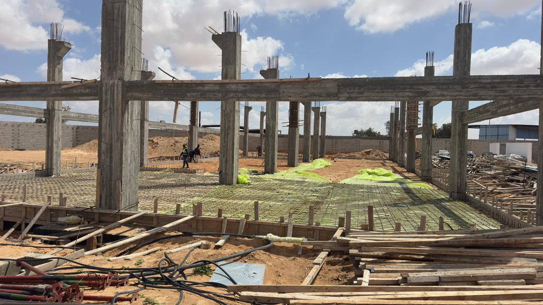 مشروع مبنى الصيانة المنطقة العسكرية