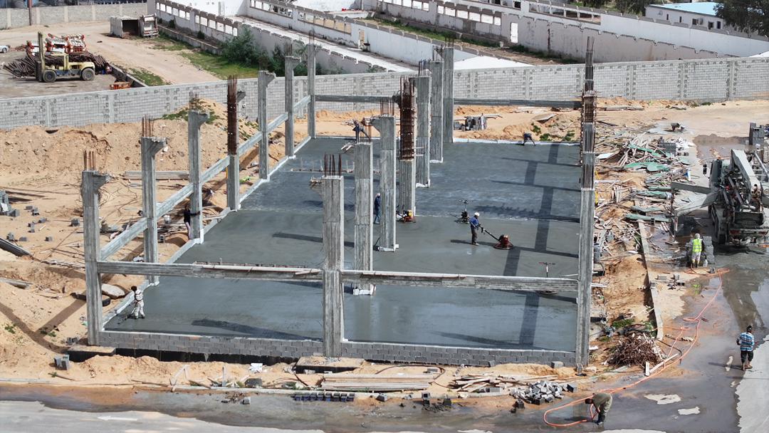 مشروع مبنى الصيانة المنطقة العسكرية