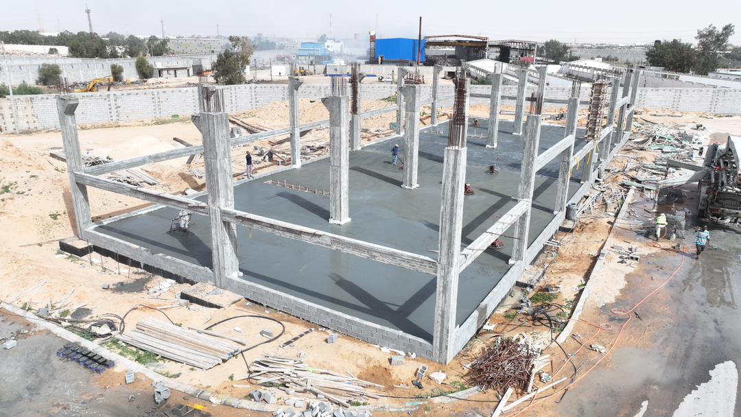 مشروع مبنى الصيانة المنطقة العسكرية