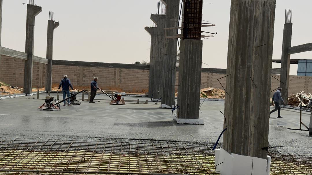 مشروع مبنى الصيانة المنطقة العسكرية