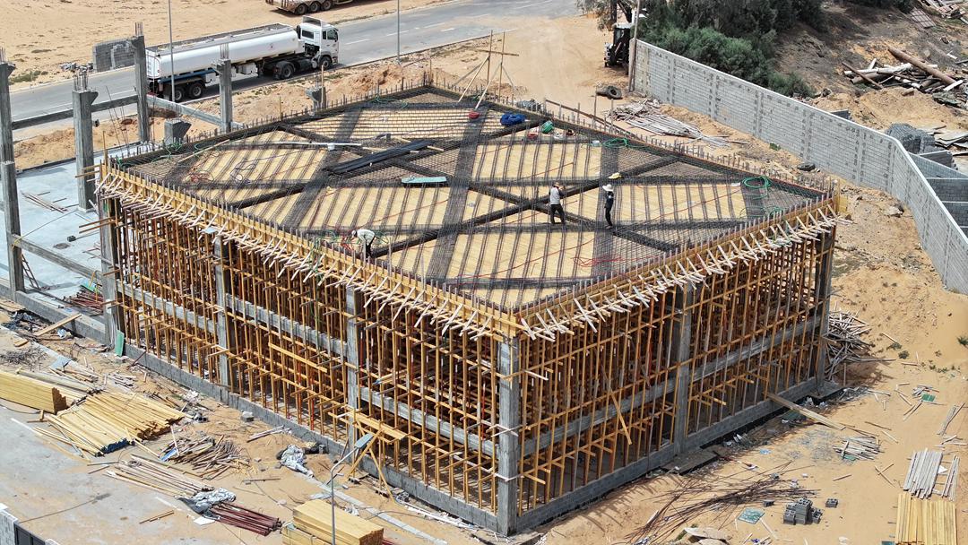 مشروع مبنى الصيانة المنطقة العسكرية