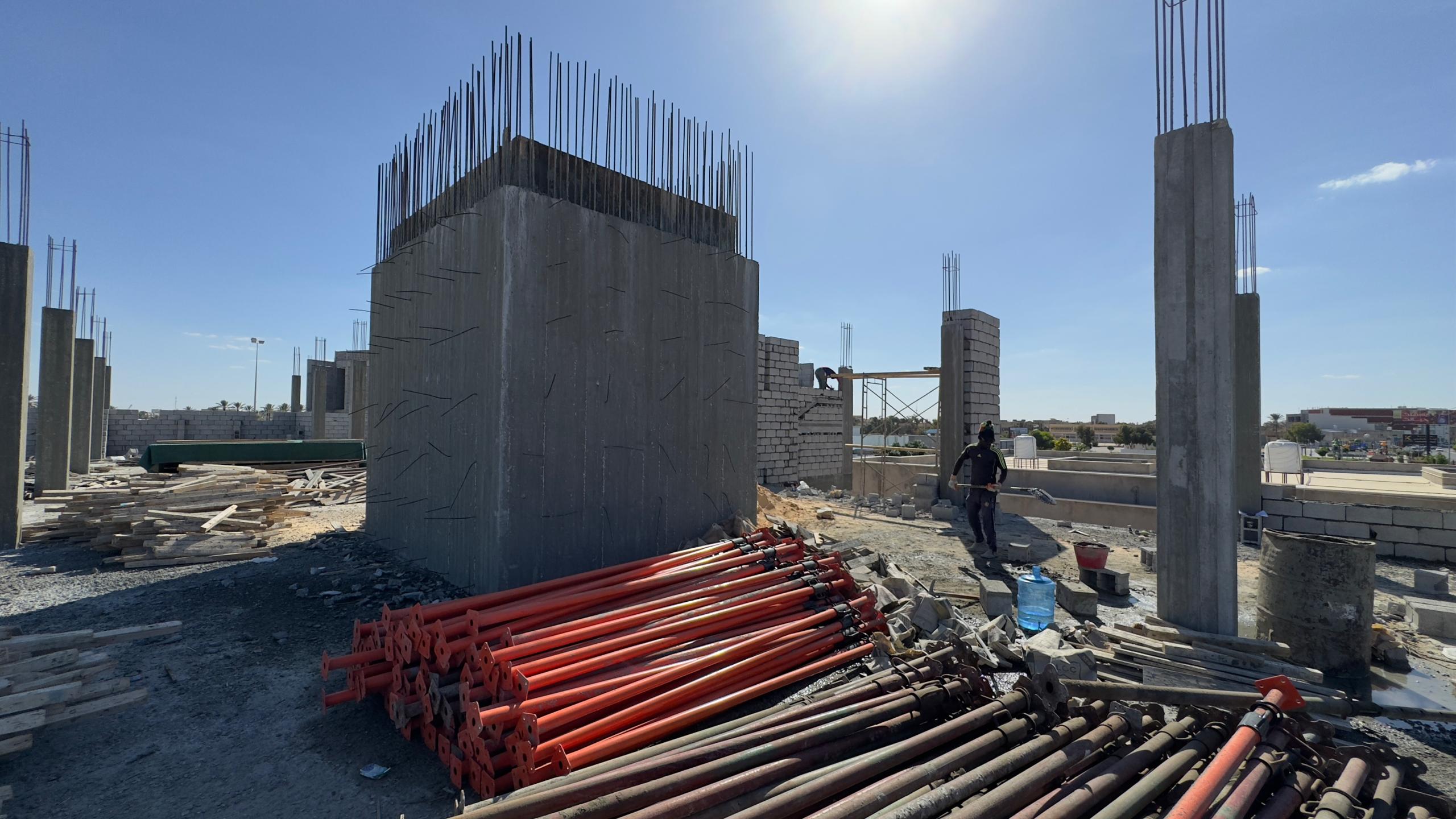 مشروع مجمع عيادات المقاصبة