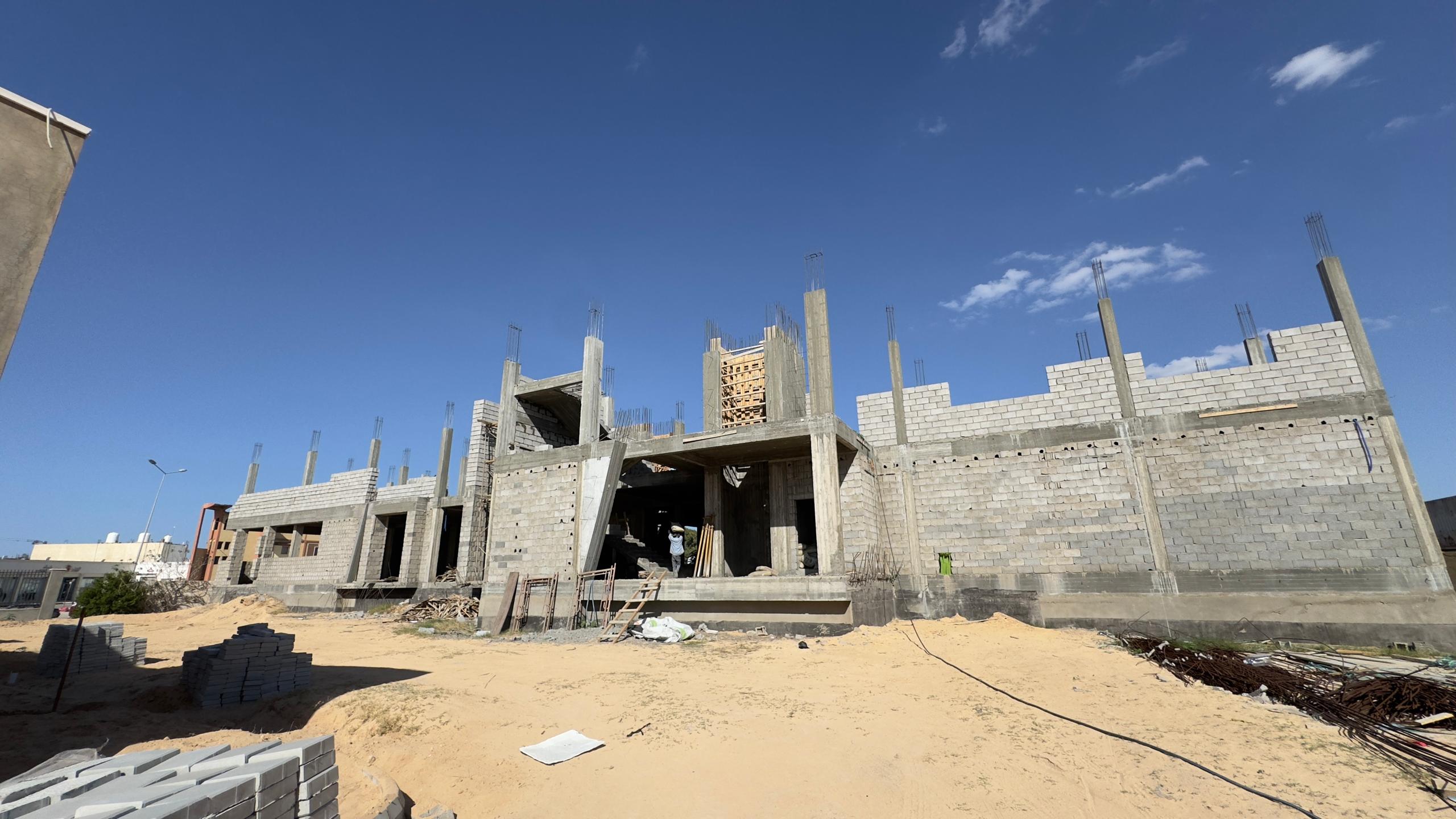 مشروع مجمع عيادات المقاصبة