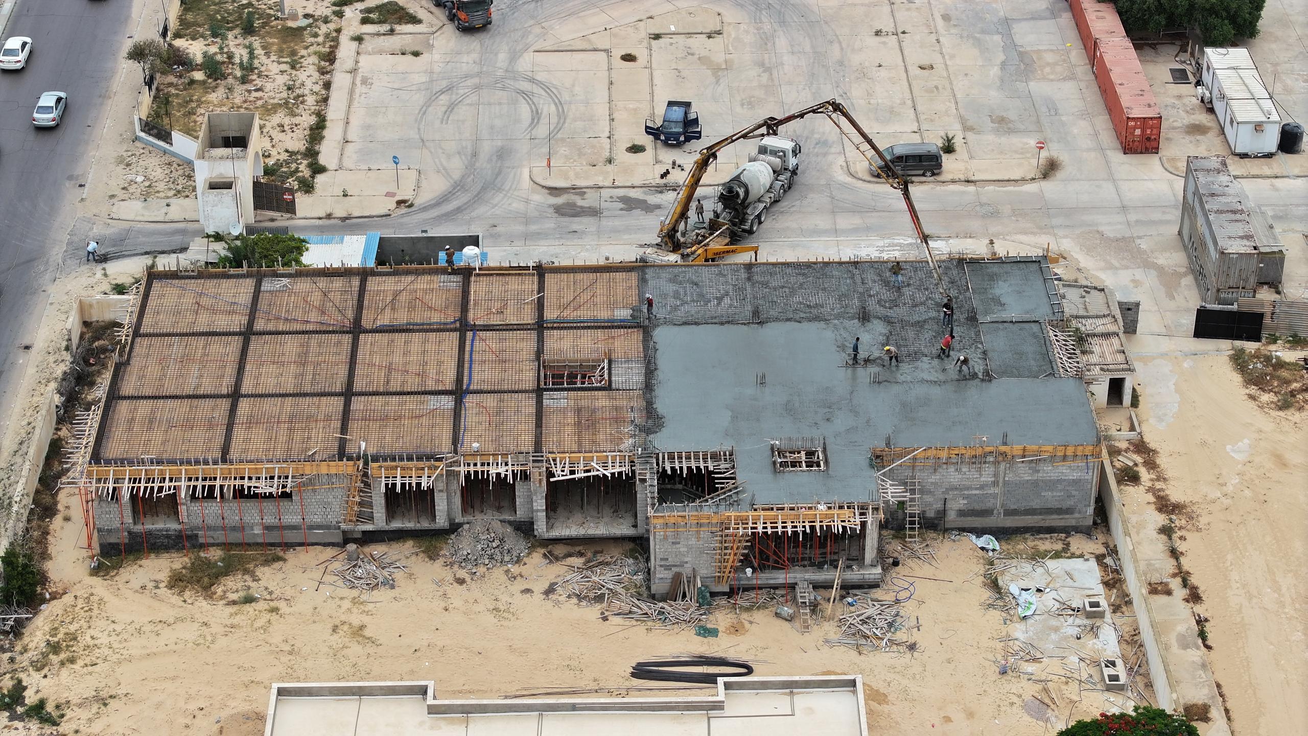 مشروع مجمع عيادات المقاصبة