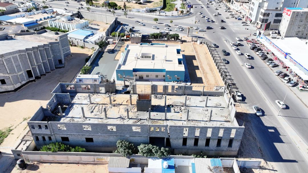 مشروع مجمع عيادات المقاصبة