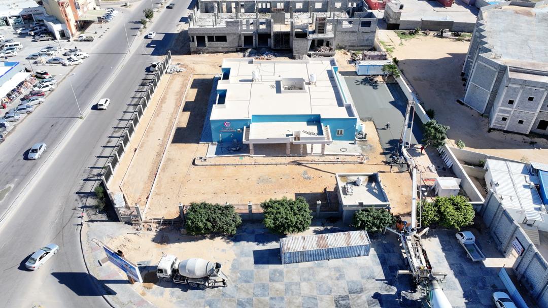 مشروع مجمع عيادات المقاصبة