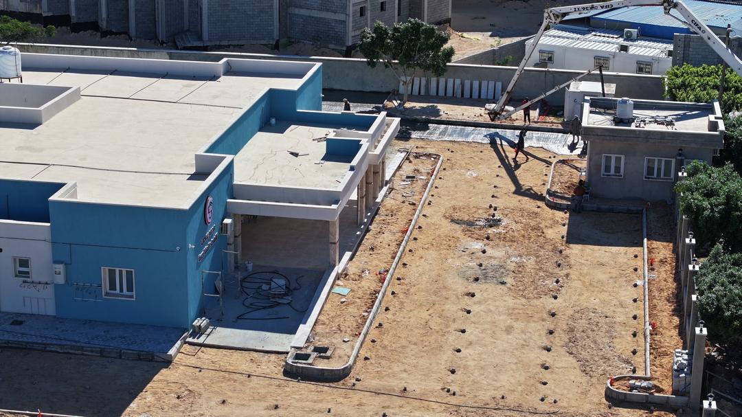 مشروع مجمع عيادات المقاصبة