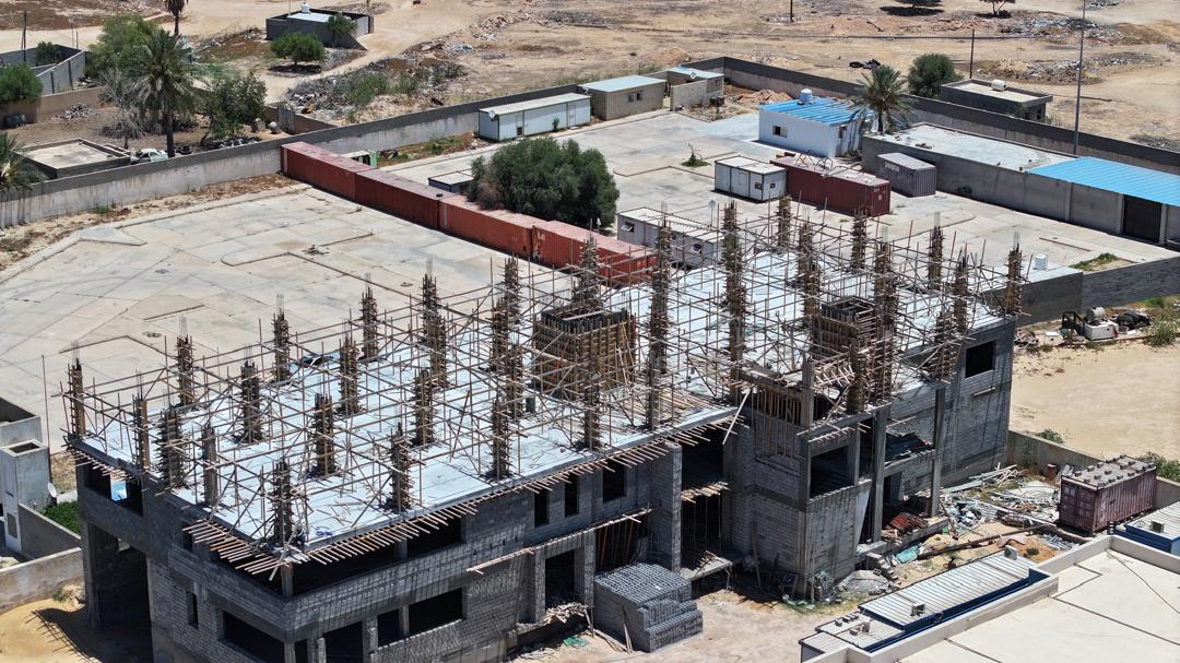 مشروع مجمع عيادات المقاصبة